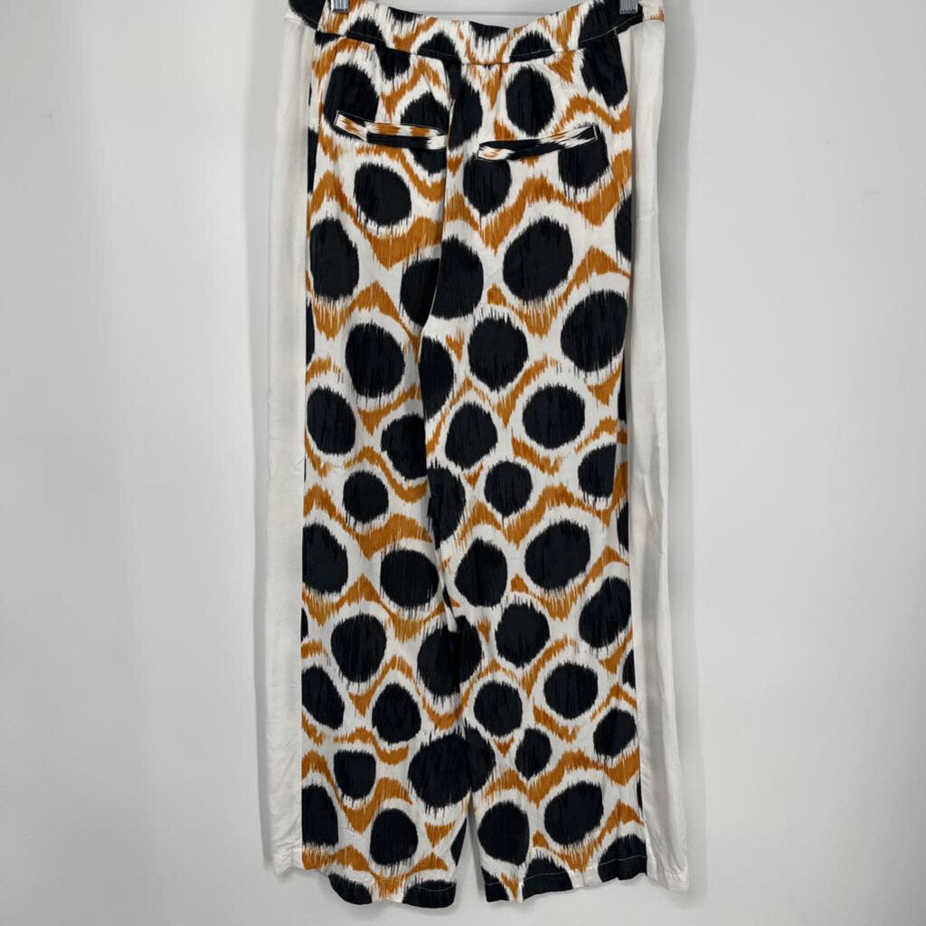 Mauve Dotted Print Pant