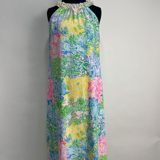 Lilly Pulitzer Slvls Floral Maxi Dress