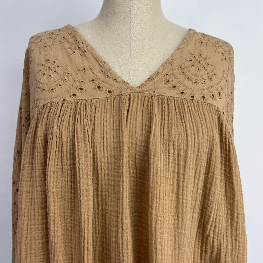 Scandal Italy L/s Eyelet Shirt
