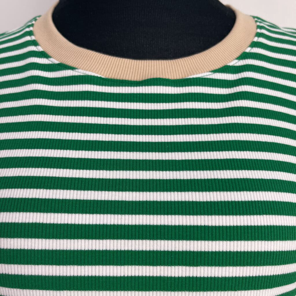 Maeve S/s Stripe Shirt