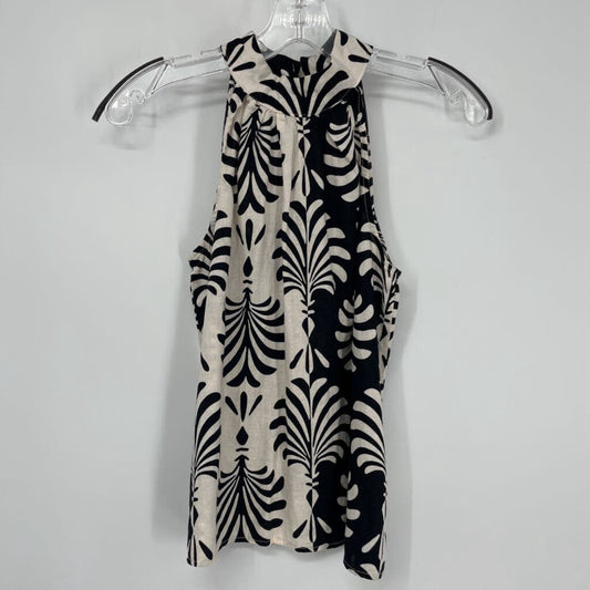 Rachel Zoe Sleeveless Linen Shirt