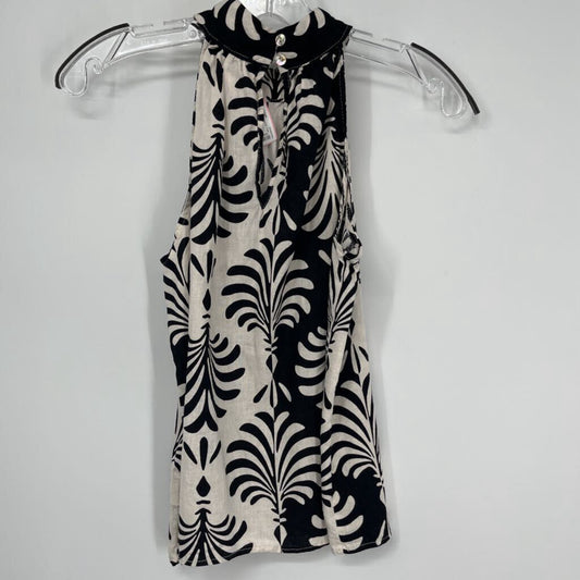 Rachel Zoe Sleeveless Linen Shirt