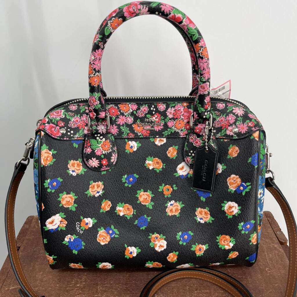 Coach Floral Satchel
