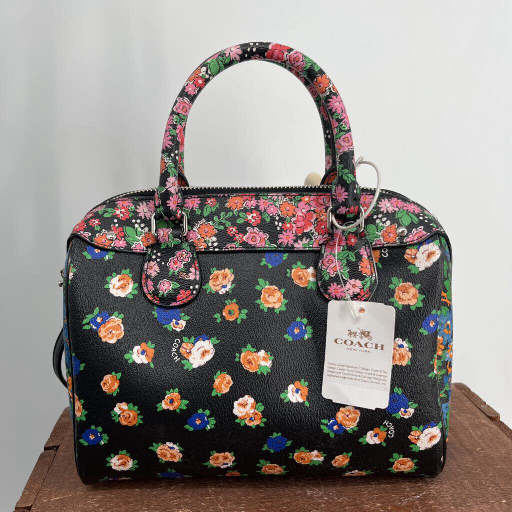 Coach Floral Satchel