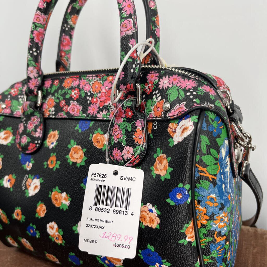 Coach Floral Satchel