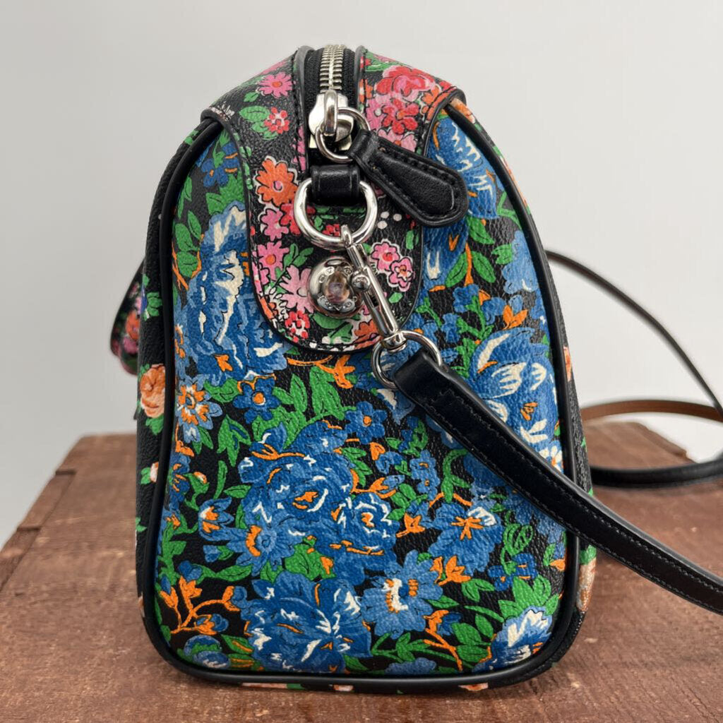 Coach Floral Satchel