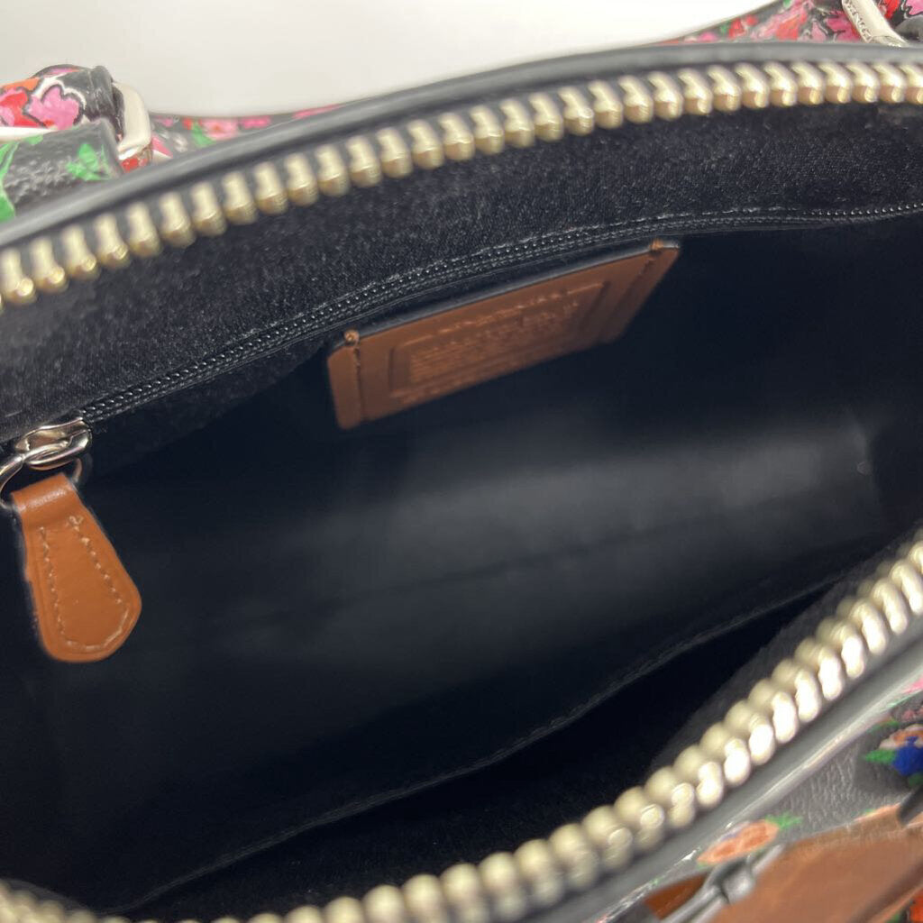 Coach Floral Satchel