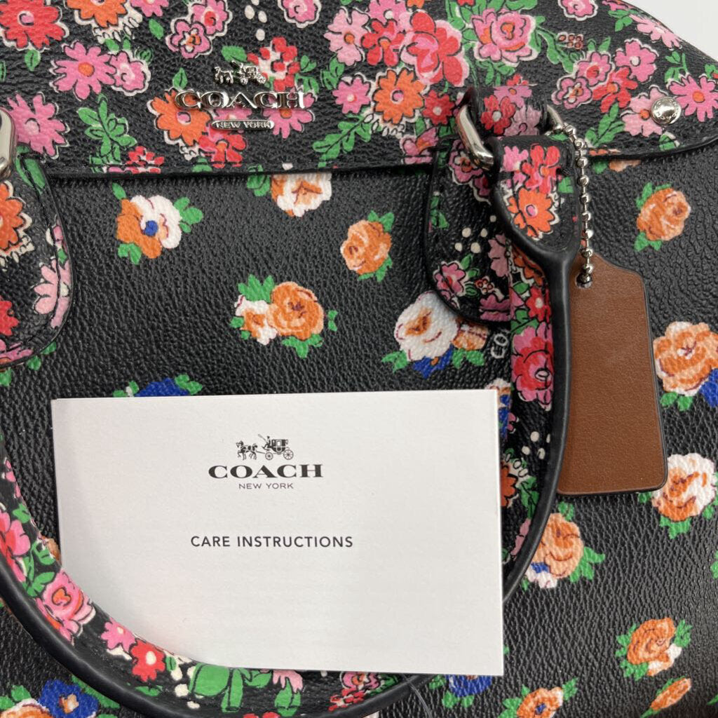 Coach Floral Satchel