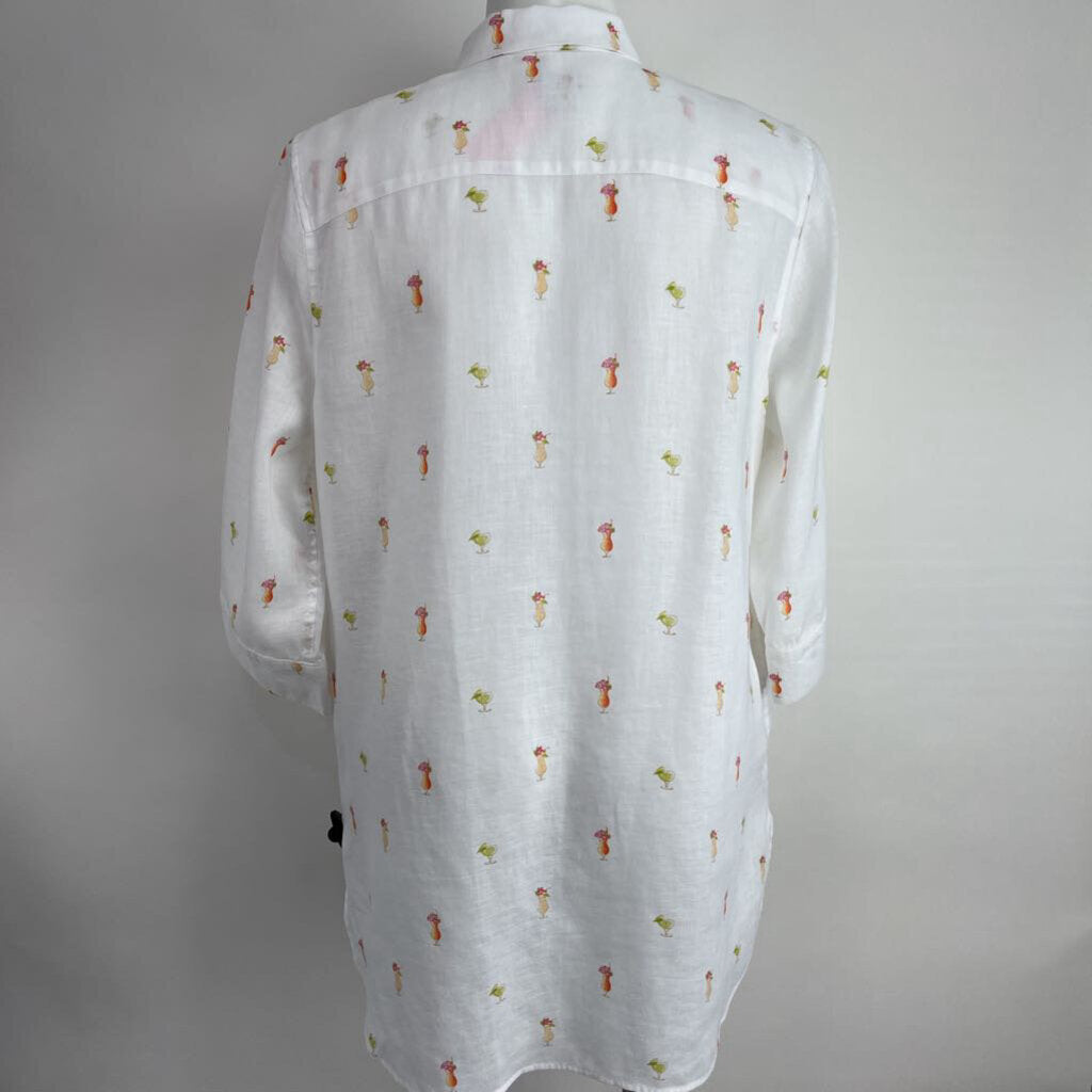 Chicos L/s Linen Shirt