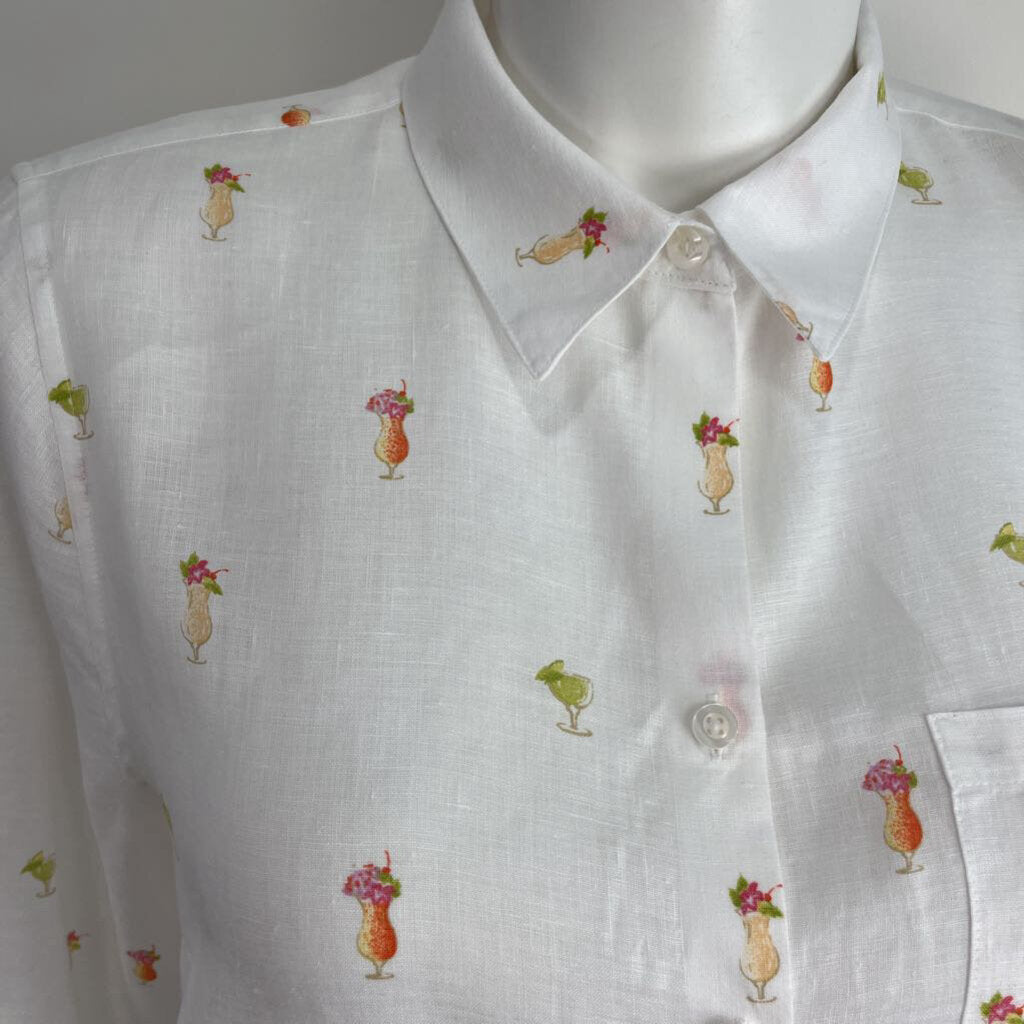 Chicos L/s Linen Shirt