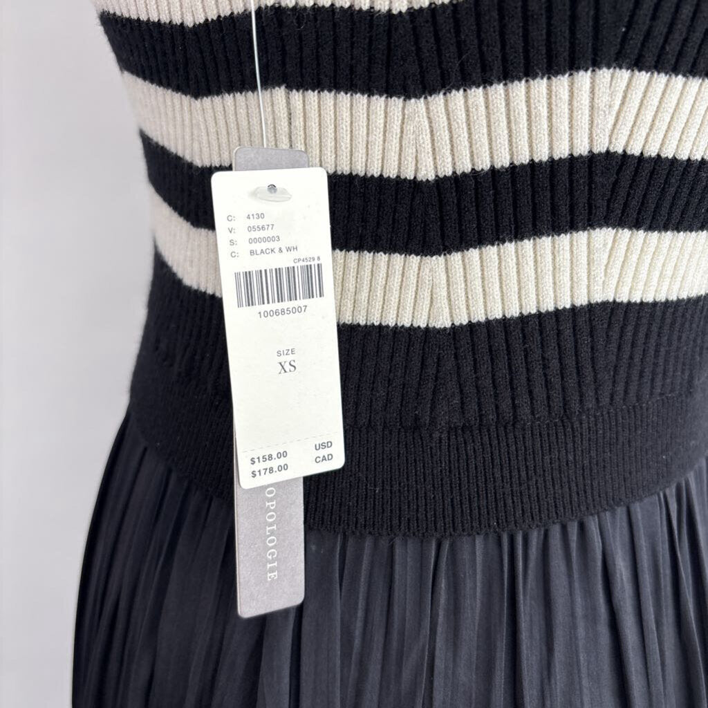Anthropologie Slvls Striped Maxi Dress