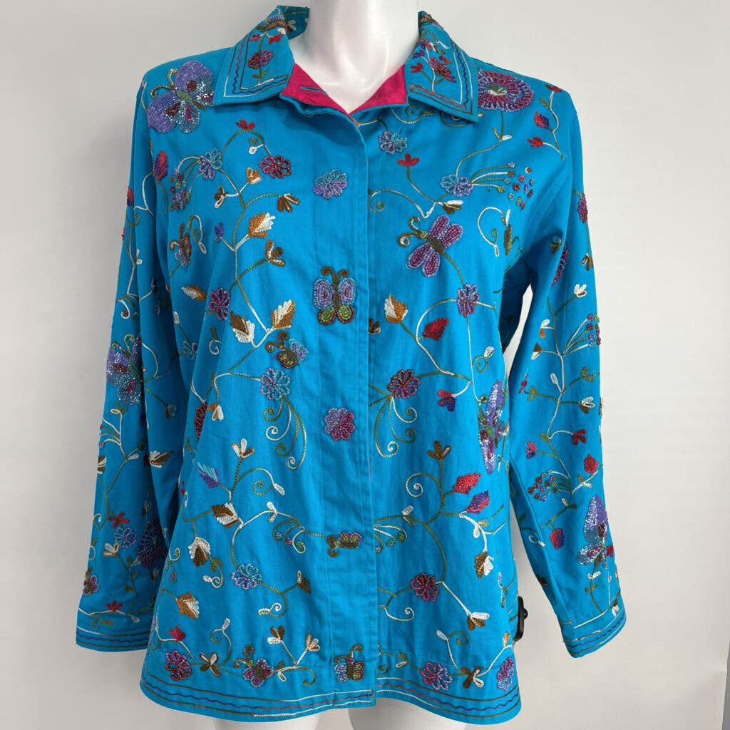 Quacker Factory Beaded Jacket