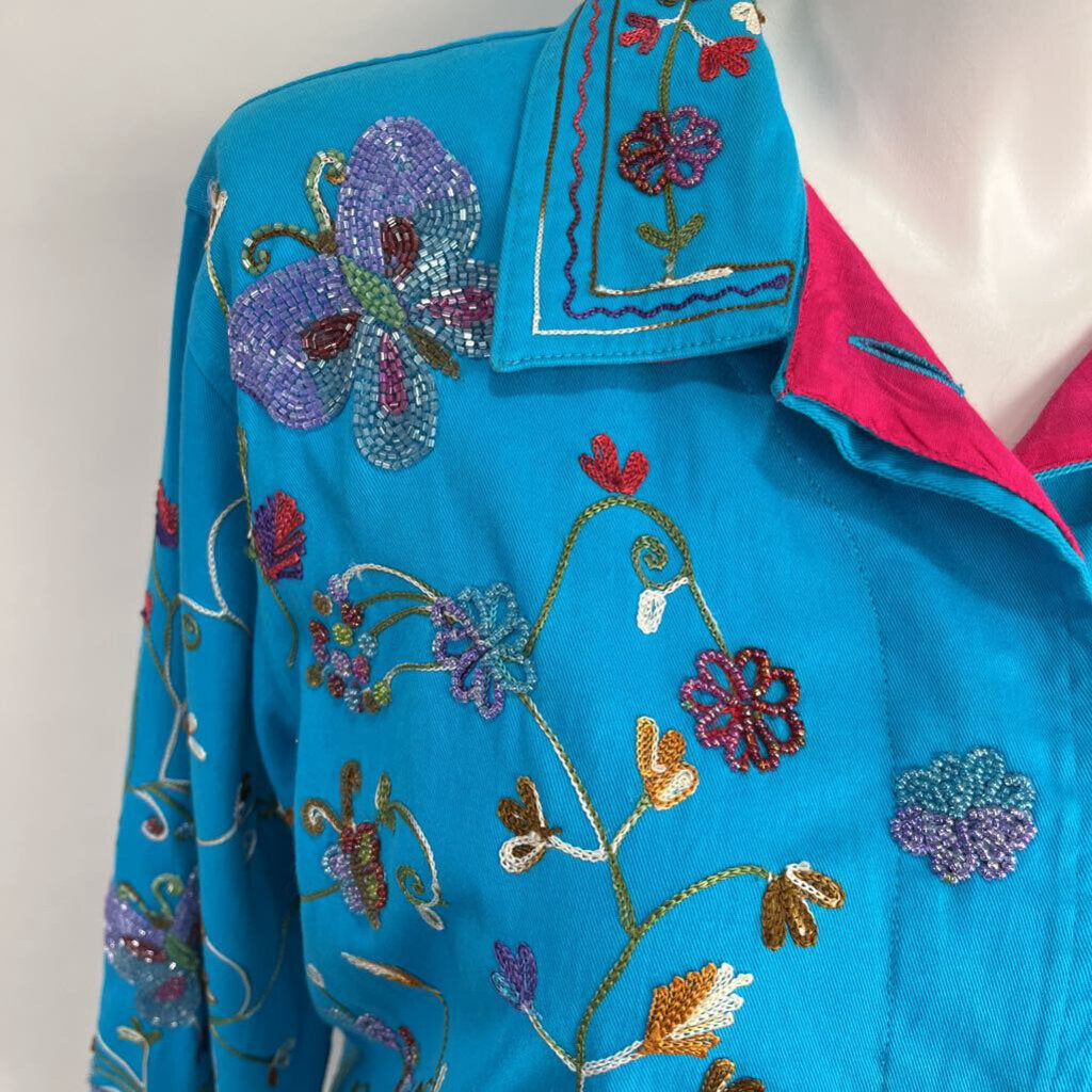 Quacker Factory Beaded Jacket