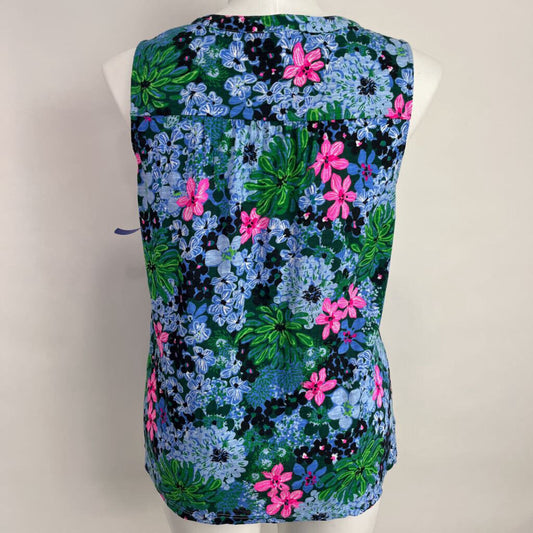 Lilly Pulitzer Slvls Floral Shirt