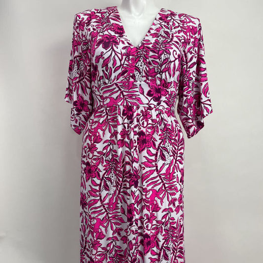 Lilly Pulitzer S/s Floral Maxi Dress