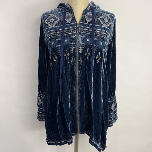 Johnny Was velour Jacket