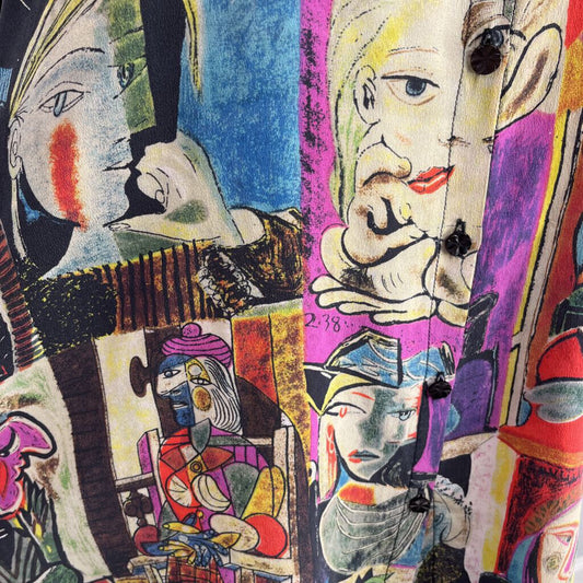 URU 3/4 Slv Silk Tunic