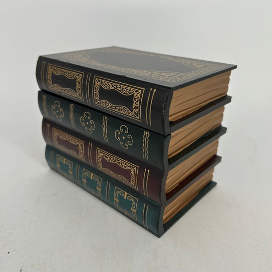 Faux Book Stack Storage Box