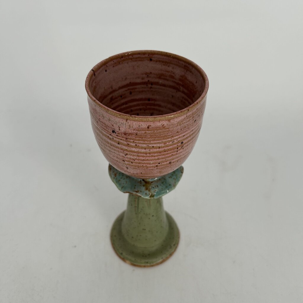 Hand Potted Tulip Chalice