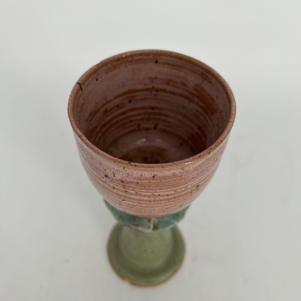 Hand Potted Tulip Chalice