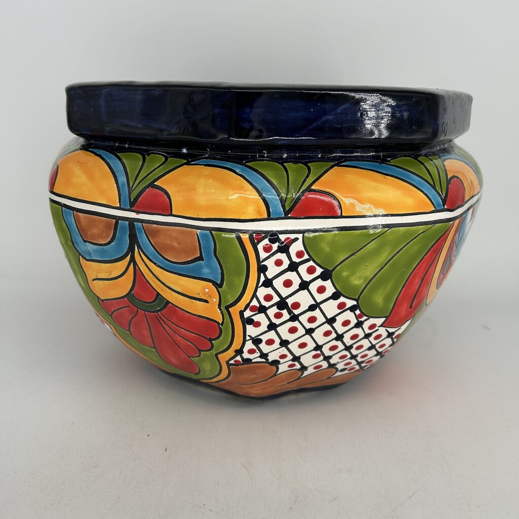 Floral Ceramic Planter Pot