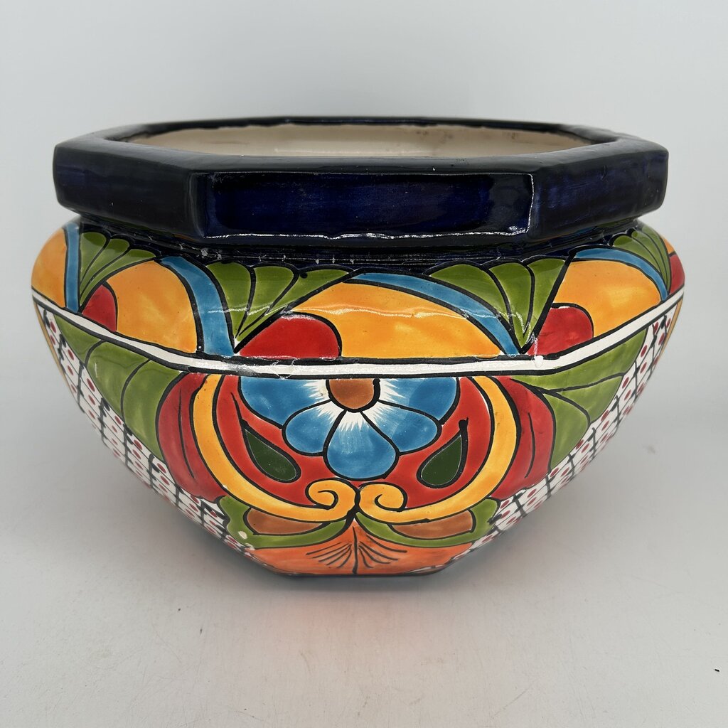 Floral Ceramic Planter Pot