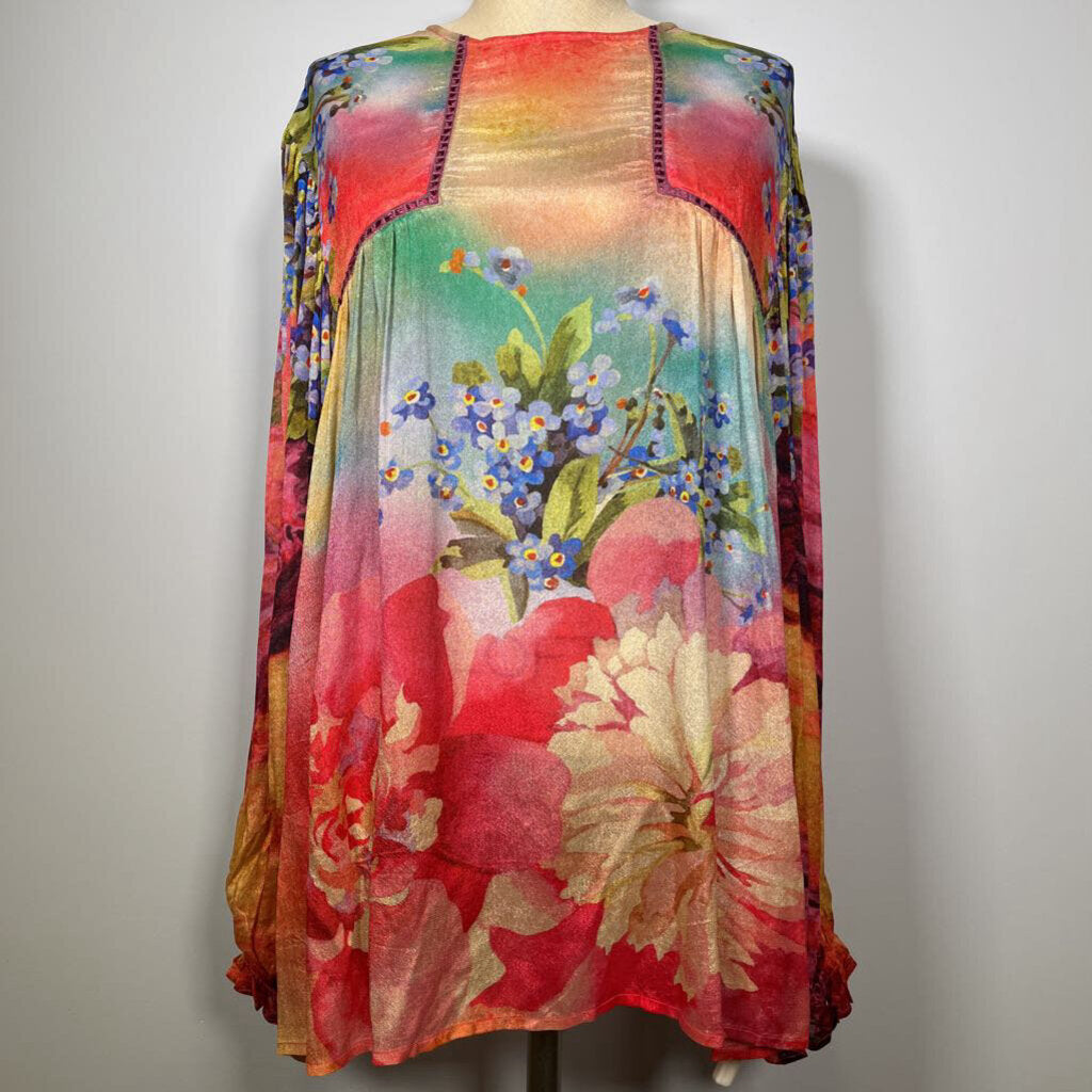 Blank London L/s Floral Shirt