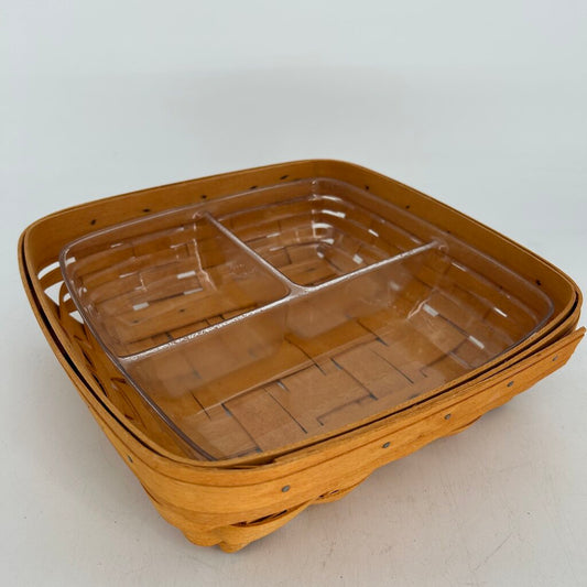 Longaberger Square Divided Basket