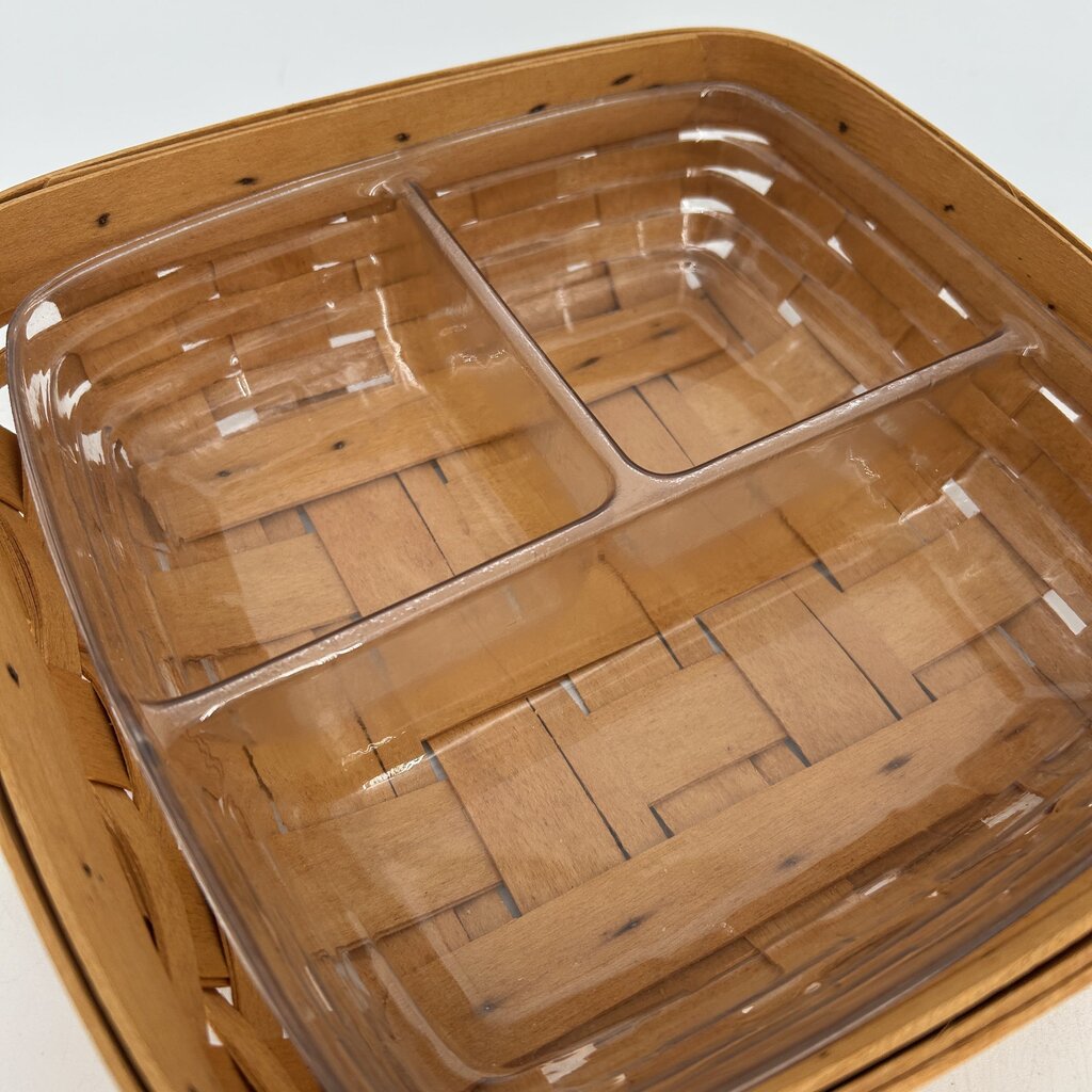 Longaberger Square Divided Basket