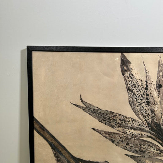 Framed Leaf Motif