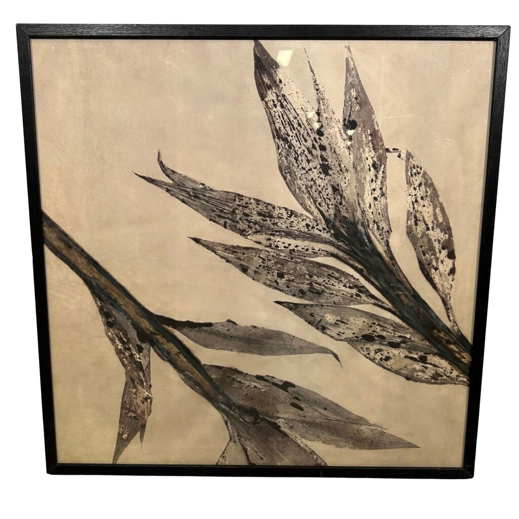 Framed Leaf Motif