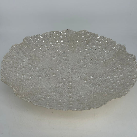 Textured Scalloped Bowl