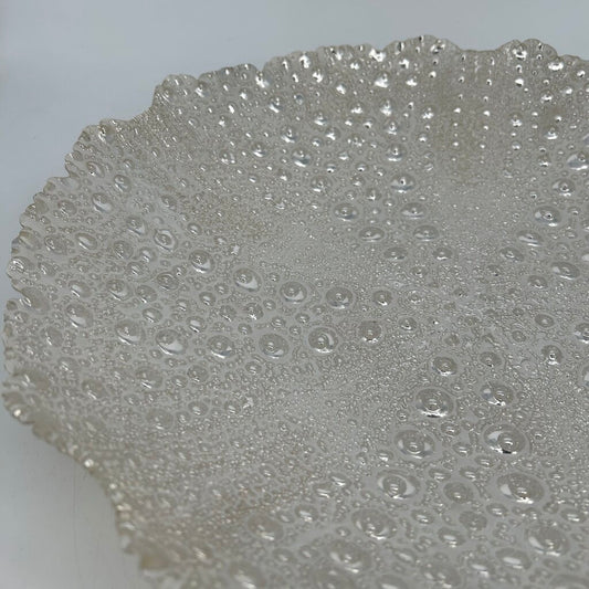 Textured Scalloped Bowl