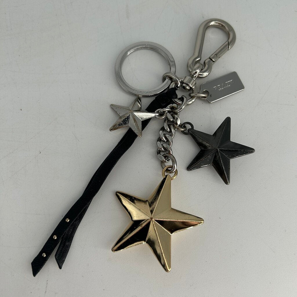 Coach Star Keychain