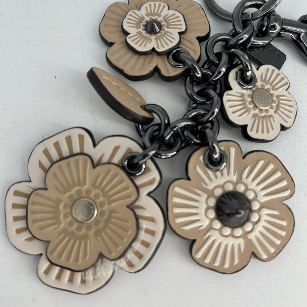 Coach Flower Keychain