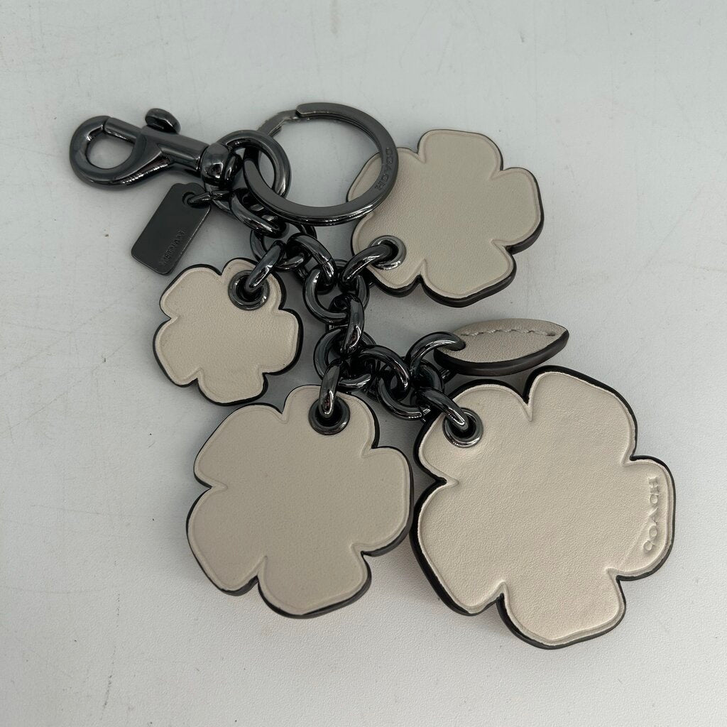 Coach Flower Keychain