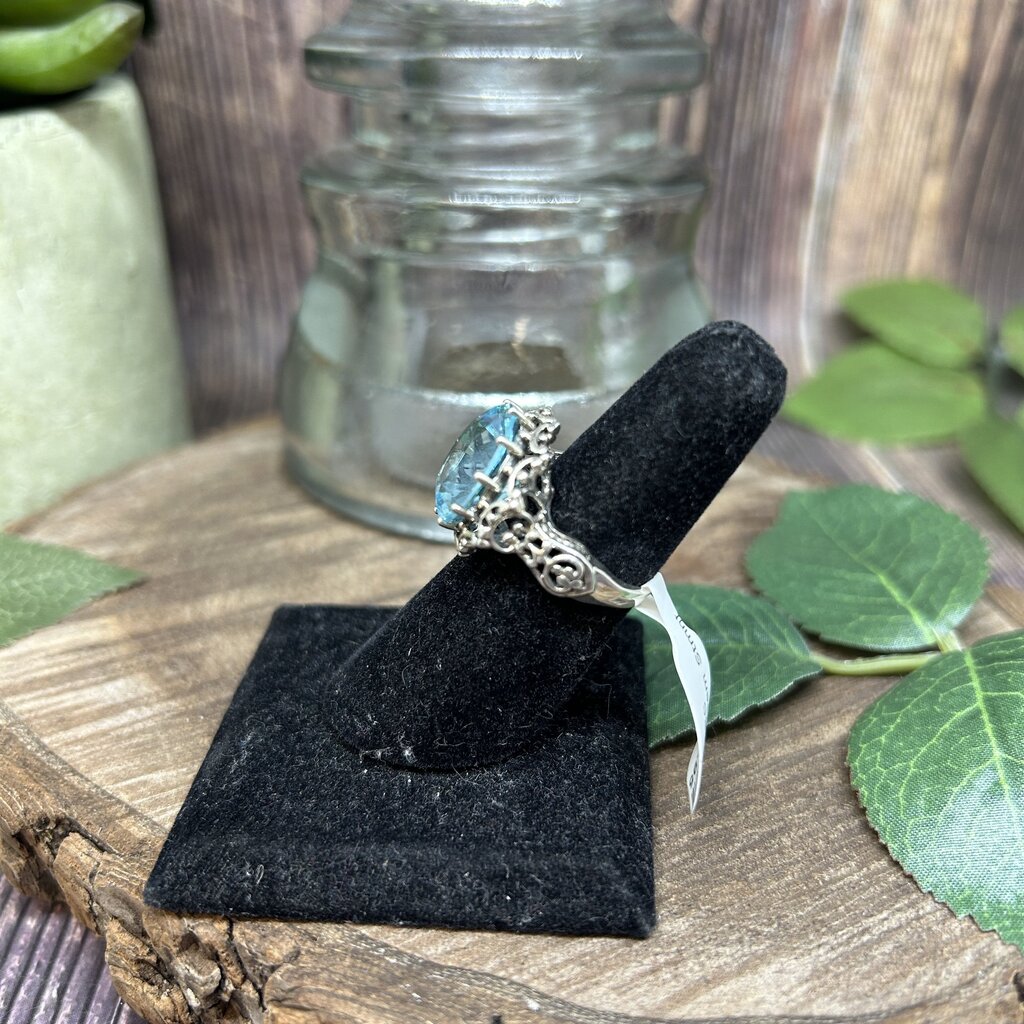 Sterling Gem Statement Ring