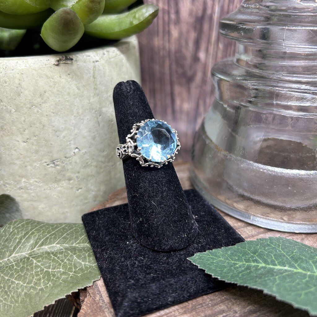 Sterling Gem Statement Ring