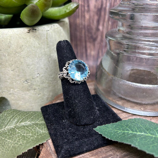 Sterling Gem Statement Ring