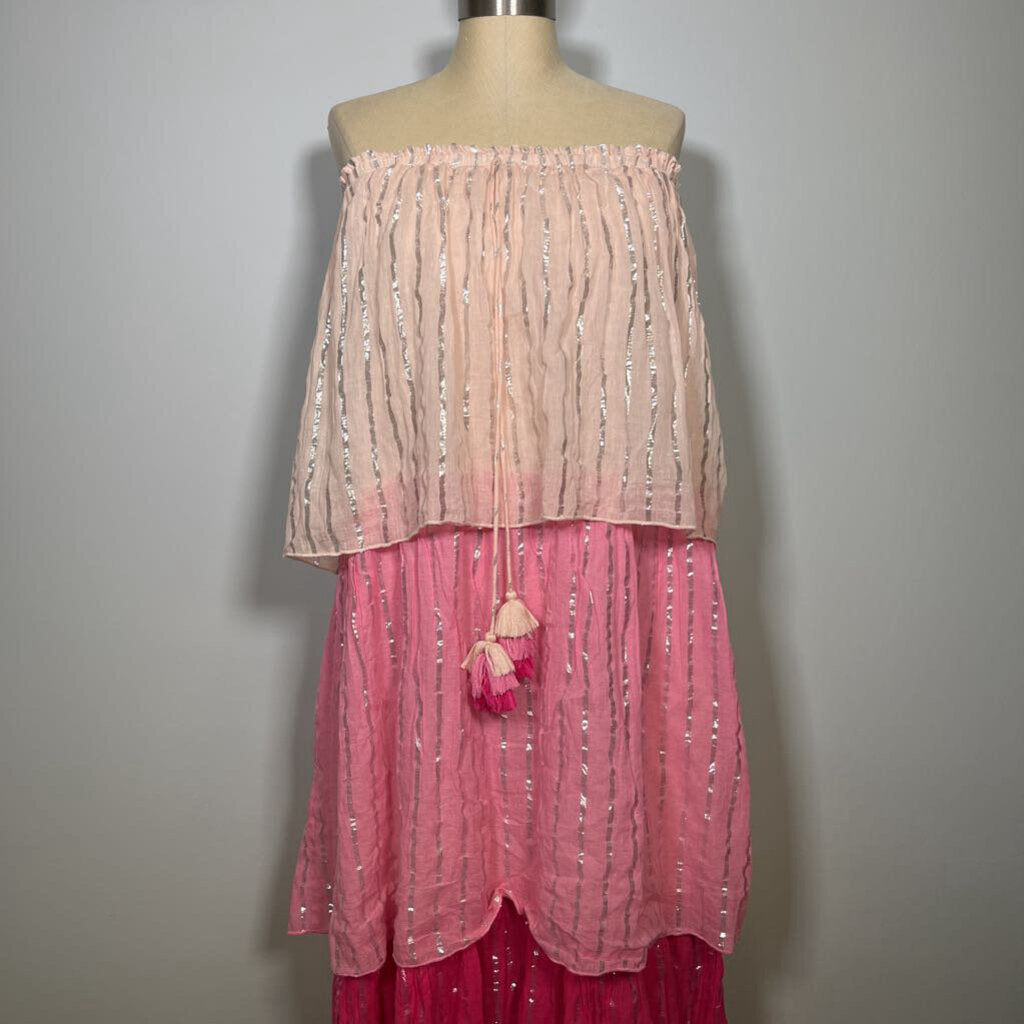 PQ Briar Metallic Tiere Dress