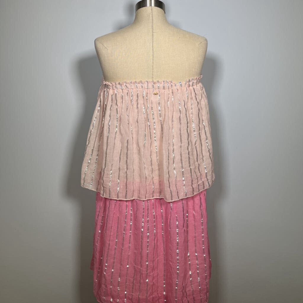 PQ Briar Metallic Tiere Dress