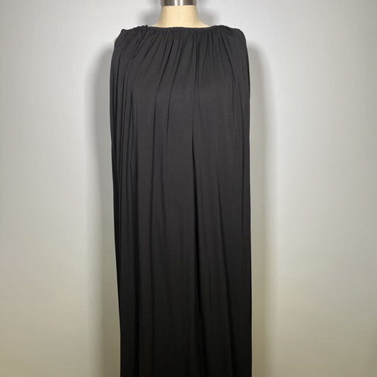 Halston Ashley Jersey V-Neck Gown