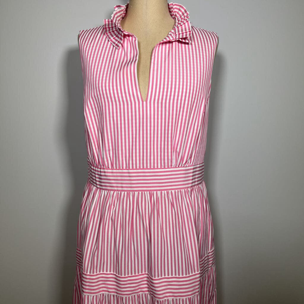 Gretchen Scott Slvls Stripe Dress
