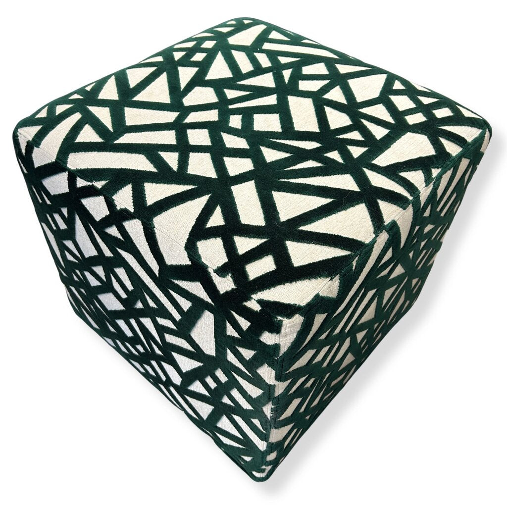 Norwalk Geometric Ottoman