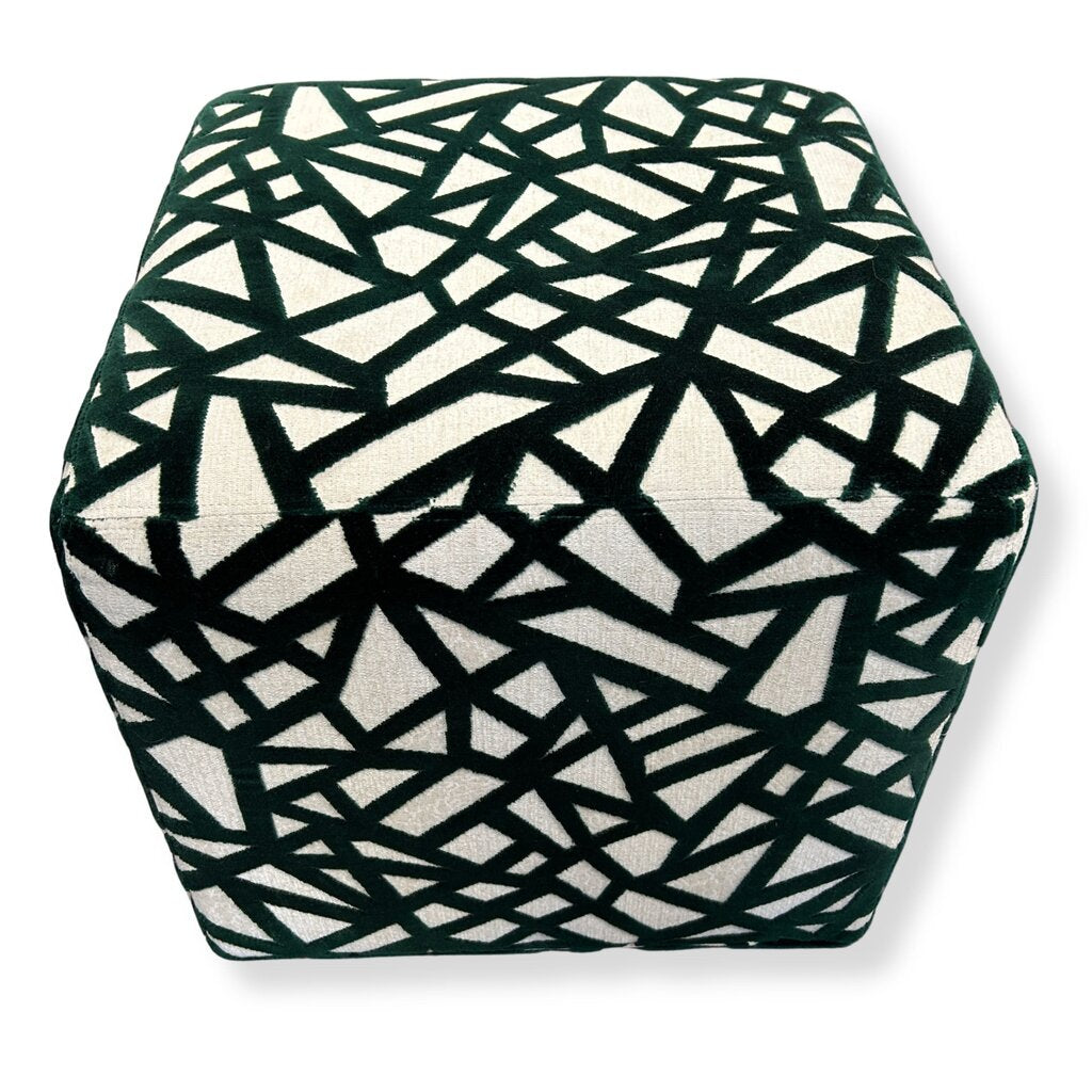 Norwalk Geometric Ottoman