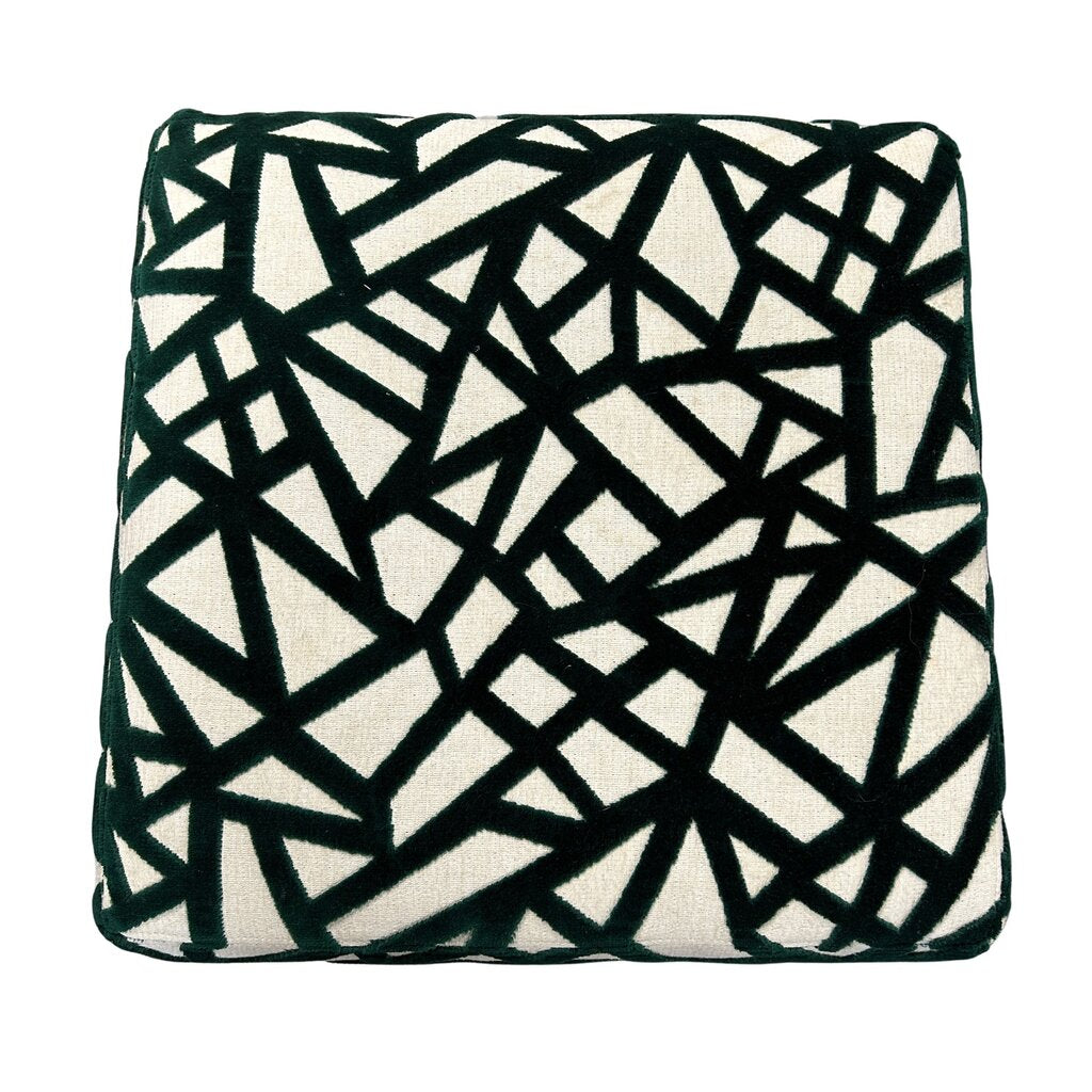 Norwalk Geometric Ottoman