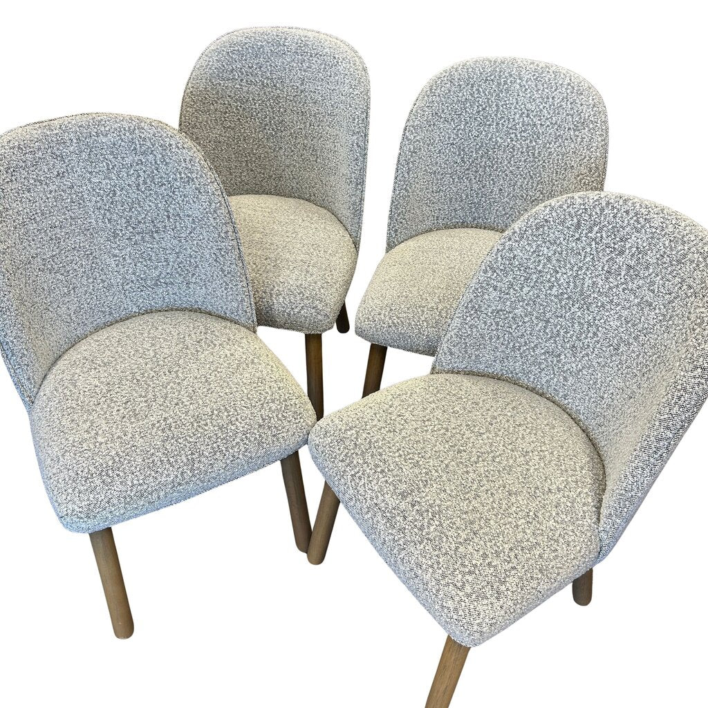 Four Hands Boucle Dining Chairs