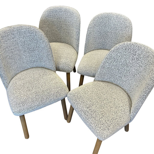 Four Hands Boucle Dining Chairs