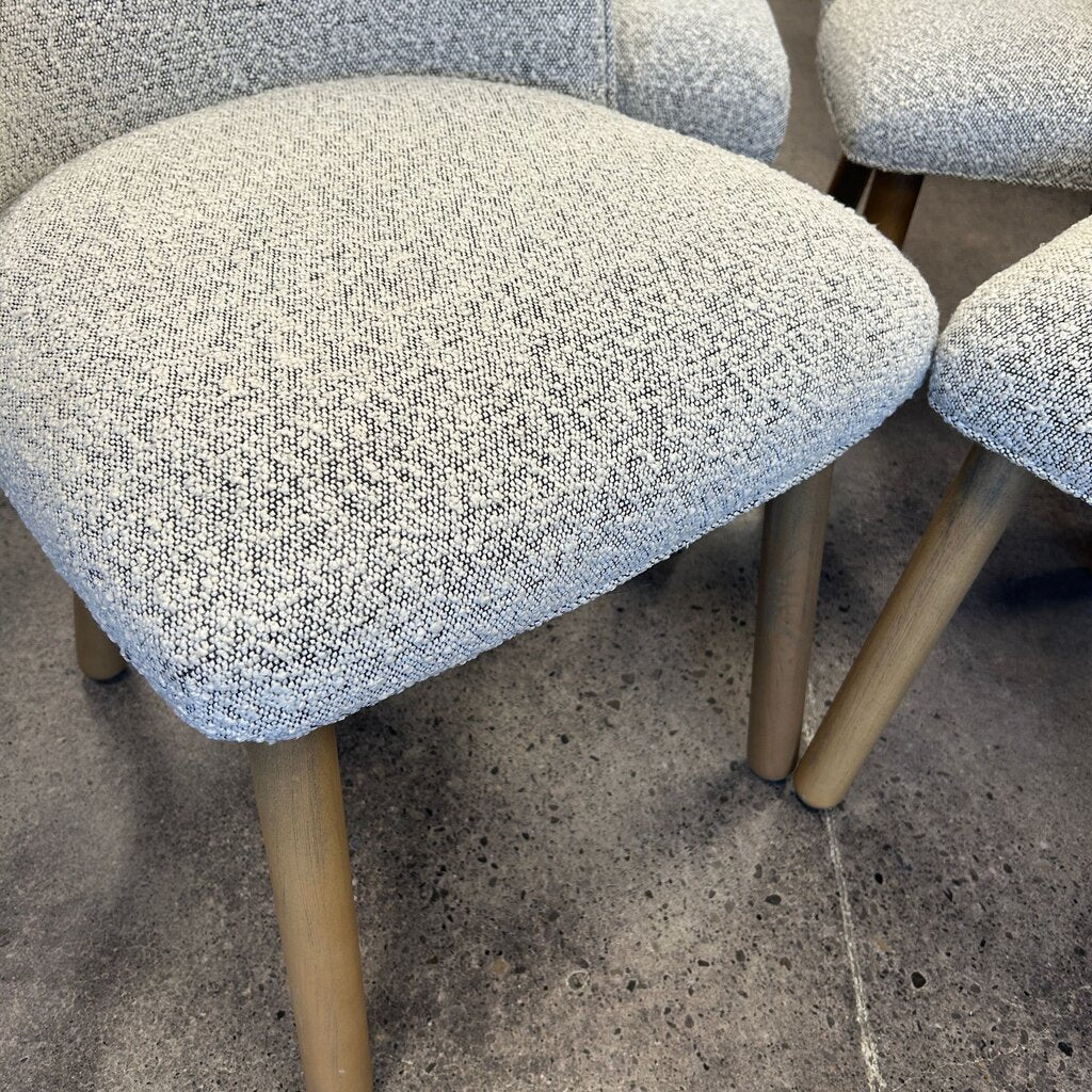 Four Hands Boucle Dining Chairs