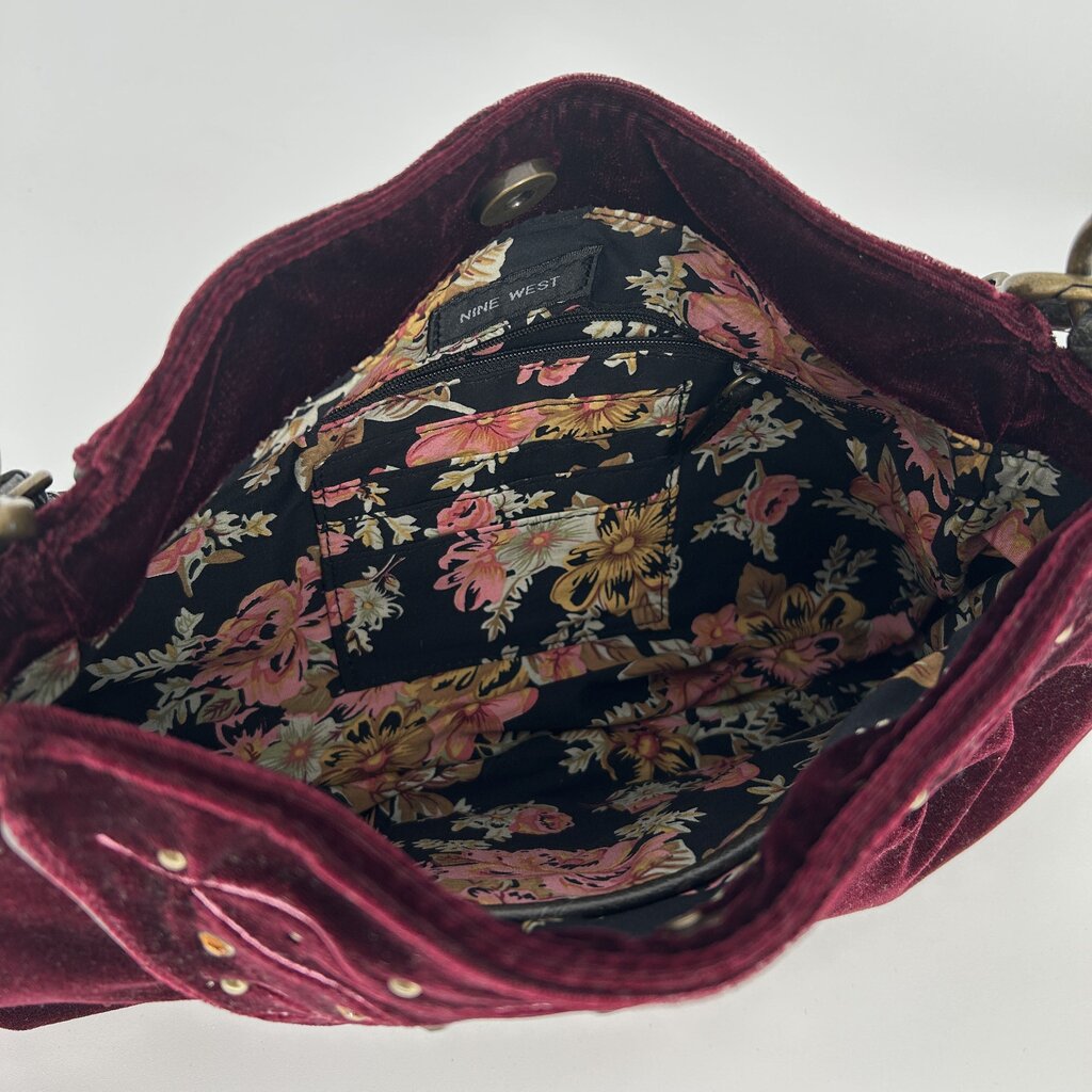 Nine West Velvet Handbag